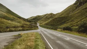 最美公路风景图片_6