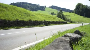 优美的公路风景图片_5