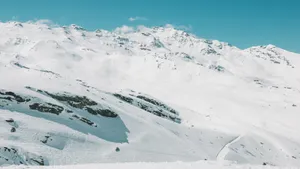 唯美雪原风景图片大全_2