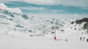 唯美雪原风景图片大全_4