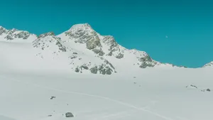 唯美雪原风景图片大全_6