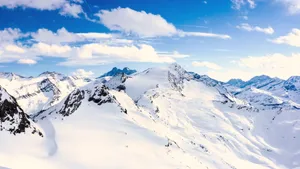 高清雪山风景图片壁纸_2