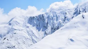 高清雪山风景图片壁纸_12
