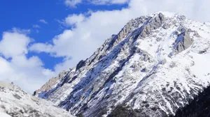 高清雪山图片壁纸_7