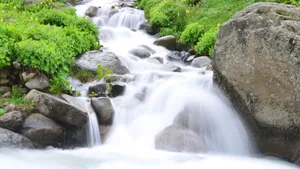 山涧溪流瀑布壁纸_10