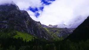 四川四姑娘山风景图片壁纸_6