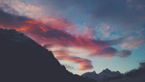 天边的云彩云朵图片_7
