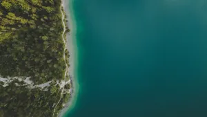 航拍岛屿风景图片_6
