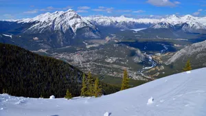 雪山风景图片壁纸_3