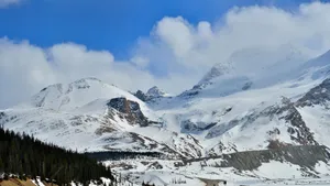 雪山风景图片壁纸_5