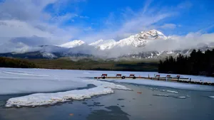 雪山风景图片壁纸_6