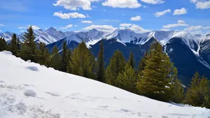 雪山风景图片壁纸_7
