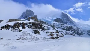 雪山风景图片壁纸_8