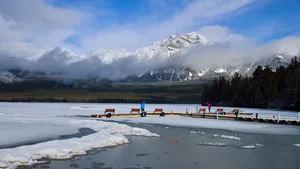 雪山风景图片壁纸_9
