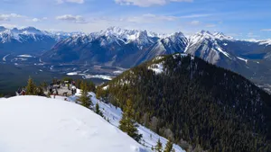 雪山风景图片壁纸_11