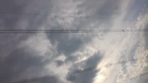 天空透过云彩的光线图片_10