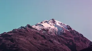 唯美雪山图片_2