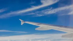 飞机上拍摄高空云层图片_7