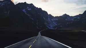 沥青柏油公路图片_7