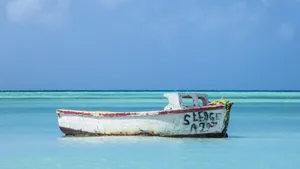 蓝色大海图片壁纸_7
