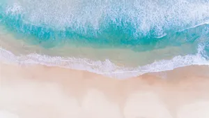 蓝色大海图片壁纸_12