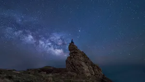 唯美星空图片壁纸_6