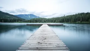 水上栈桥图片壁纸_3