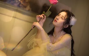 鞠婧祎桌面壁纸_2