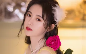鞠婧祎桌面壁纸_3