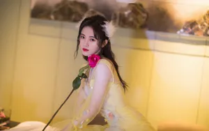 鞠婧祎桌面壁纸_5
