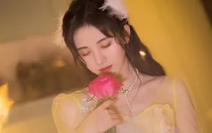 鞠婧祎桌面壁纸_6