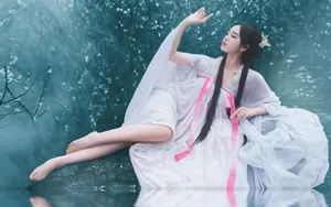 唯美古装美女壁纸图片
