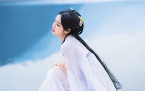 唯美古装美女壁纸图片_3