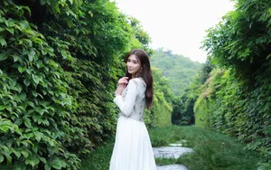 林志玲野外写真图片_4