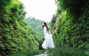 林志玲野外写真图片_5