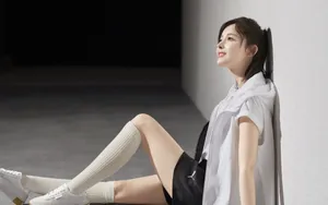 古力娜扎甜美写真壁纸