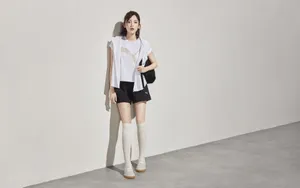 古力娜扎甜美写真壁纸_5