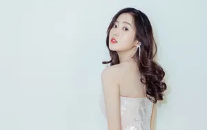 美女王梓薇甜美壁纸_7