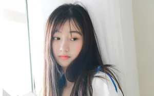 穿校服的学生妹壁纸图片_6