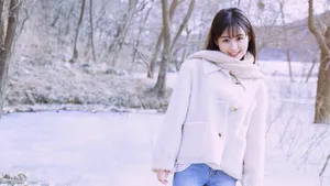 美女郑合惠子户外图片_2