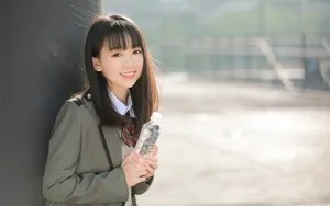校园未成年少女图片_2