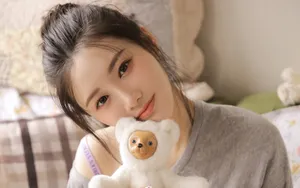 妩媚美女图片壁纸_4