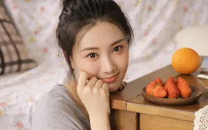 妩媚美女图片壁纸_5