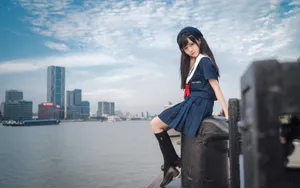 清新可爱美少女写真图片_3