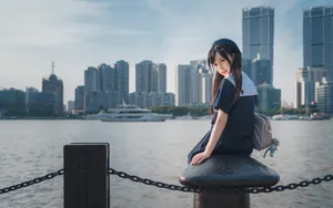 清新可爱美少女写真图片_6