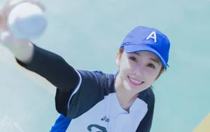 棒球美女图片壁纸_5