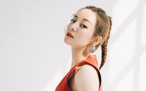 优雅美女迪丽热巴壁纸_5
