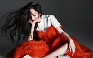 杨幂性感高清桌面壁纸