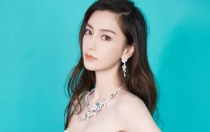 性感仙气美女angelababy壁纸_4