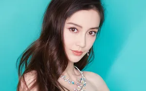 性感仙气美女angelababy壁纸_5